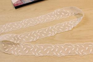 China Interspersed Guipure Lace Trims , Breathable Floral Lace Ribbon factory