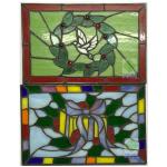 Handcrafted Beveled Stained Window Glass Multi Color