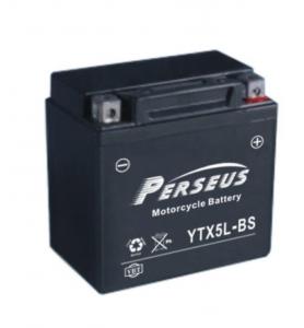 China High Reliability 12v 4ah Motorcycle Battery Black Color factory