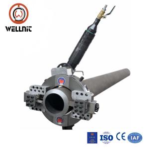 China Precision Oval Pneumatic Pipe Cutting Beveling Machine Light Weight 220 Voltage factory
