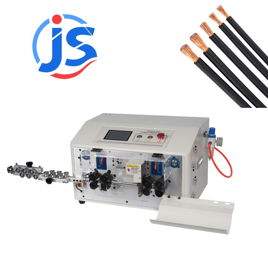 Industrial Precision Cable Cutting Machine Multi Functional Wire Cutter Stripper Machine