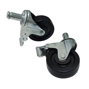 China Antistatic Conductive Swivel Lock ESD Caster Wheels 4 Inch Heavy factory