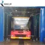 OEM 2150*4680*5200mm Mobile Bus Wash Equipment With Steel Frame