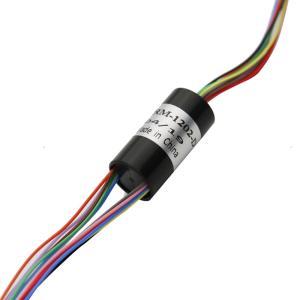 China Electrical Rotary Capsule Slip Ring 12 Circuit 2A LPM-12U factory