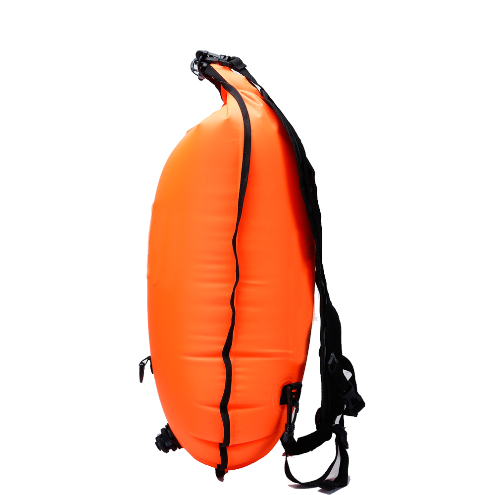 Open Water Waterproof Swim Buoy Dry Bag Backpack For Triathlon