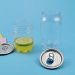 250ml 12oz 16oz 160mm Easy Open Plastic Beverage Cans