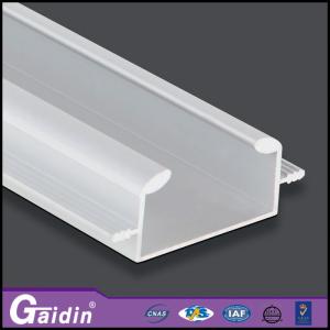 China aluminum extrude recessed kitchen cabinet shower door handle profiles factory