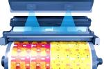 Heavy Duty Machine Vision Inspection Systems , Inline Print Inspection System