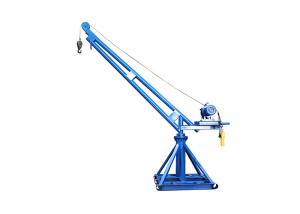 China 360 Degree Rotation Angle Mobile Jib Crane 220V / 380V Motor Power For Construction factory