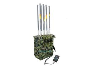 China Camera 2.4G High Frequency Jammer Wireless Anti Terror With Max 400w Power factory