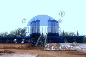China HZS180 180 M3/H Ready Mix Concrete Plant, Wet Batch Concrete Plant factory