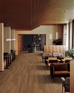 China Water-Proof 600x1200mm Wood Look Porcelain Tile And Outdoor Floor Textured Tiles For Hotel factory