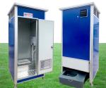PVC Window Light Weight 40HC Portable Movable Toilet