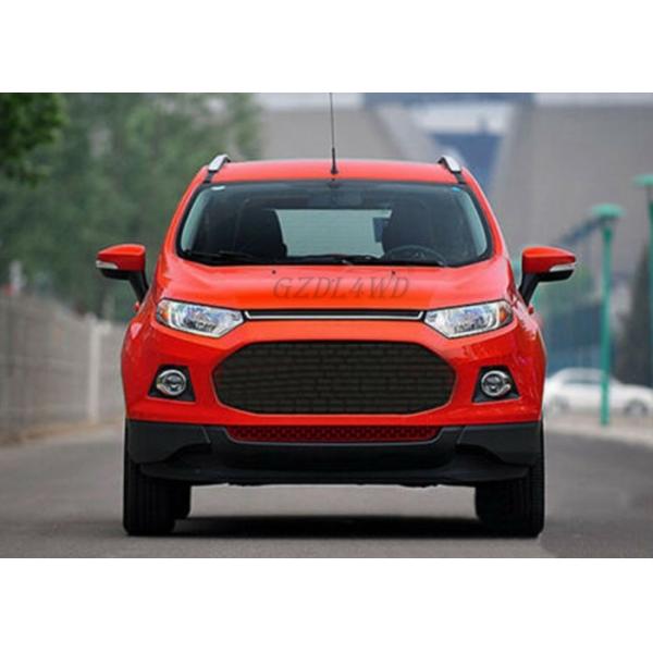 Ford Ecosport Auto Grill Mesh With Red / White Matte Logo Color