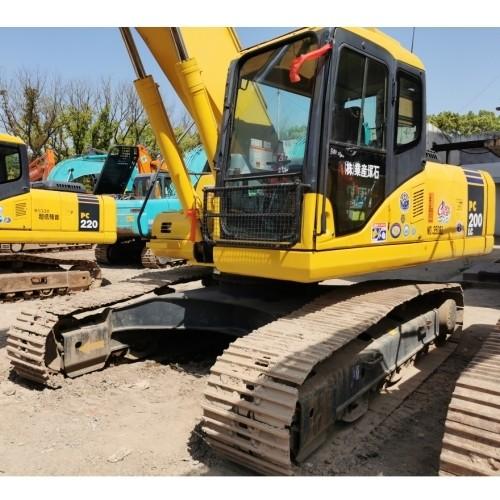 Low Working Hours Used Komatsu PC200 Excavator for Your Road Construction