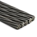 Steel Bare Insulation 0.6kv Outdoor Power Cable，70mm Aerial Bundled Cable