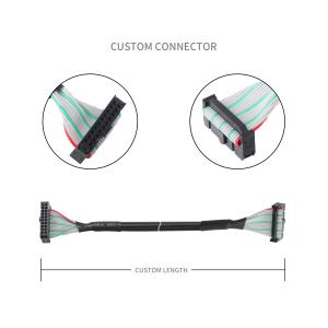 CONN IDC-20P Half Gold Terminal WIRE PITCH 1.27mm 7/0.12-16P Laptops LCD TVs