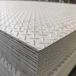 AISI 304 Smooth Backside Anti-Slip stainless steel checkered plate From TISCO