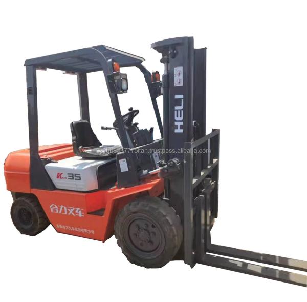 Forklift Heli K35 Original Top Performance Used Machine Diesel 3000kg 1000MM