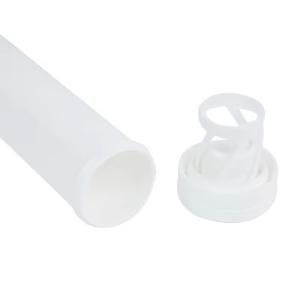 Private Label Custom Tube Vitamin C Effervescent Tablet Bottles with PP Collar