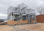 Galvanized Surface Lightweight Steel Pre-Engineered Building Villa For Residence