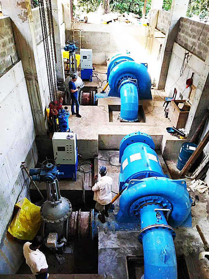 Francis Steam Turbine Generator 300KW-50MW Automatic Control Hydro Turbine Units
