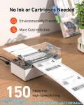 4x6 USB Thermal Label Printer, Desktop Barcode Label Printer For Shipping