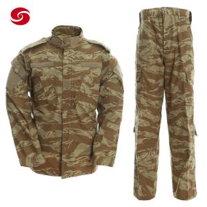 China Paintball Hunting Army Style Desert British Tiger Stripe Camouflage Uniform factory