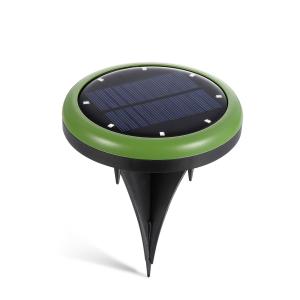 China Green 3000K Solar Outdoor Pathway Lighting 18mA Per Hour Power Consumption factory