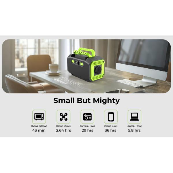 Multi-function 200W Portable Power Station With Type C Output For Outdoor Use