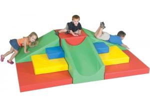 China Amusement Park Kids Indoor Soft Play Equipment Anti - UV / Anti - static factory