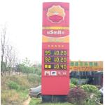 88.888 Red Gas Station LED Price Display DC24V Petrol Price Display