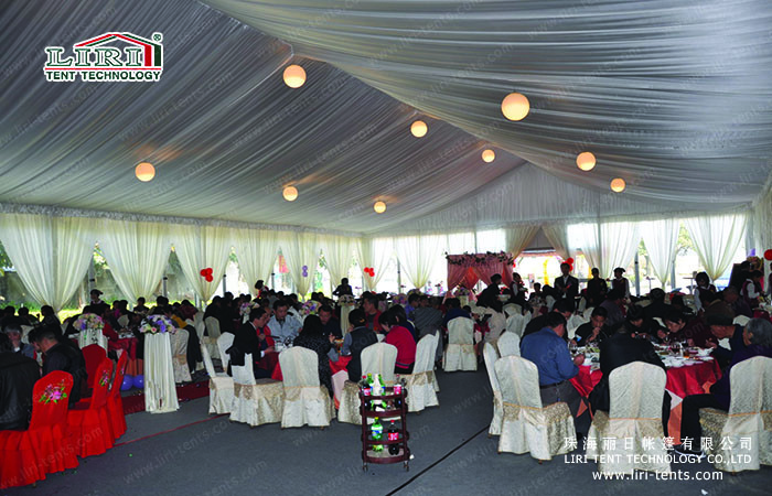Luxury Outdoor Wedding Tents With Aluminum Frame 20 Years Life Span