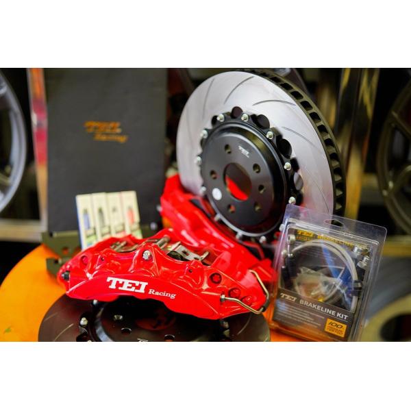 09-13 Volkswagen Golf GTI MK6 Big Brake Kit S60 6 Piston Forged Caliper