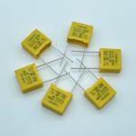 X2 Heatproof Metalized Film Capacitor , Fire Retardant SMD X2 Capacitor