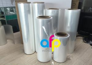 China 75 Gauge Clear Polyolefin Shrink Film Rolls 200mm - 1600mm Roll Widht factory