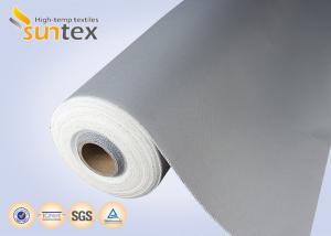 China High Temperature Resistant Fabric Expansion Joint Cloth PU Coated Fiberglass M0 0.41mm factory