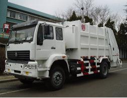 China HOWO 4X2 10m3 Garbage Truck QDZ5120ZYSZH factory
