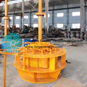 China 50kw - 200kw Kaplan Micro Hydro Turbine Generator For River Power Plant factory