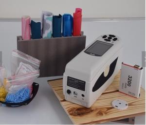 China 4MM 8MM Aperture Color Testing Equipment NH310 Textile Clothes Leather Chroma Meter factory