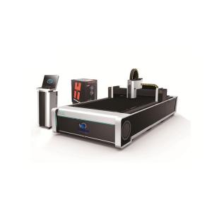 China Carton Aluminium Metal Cnc Laser Metal Cutting Machine 380v 1000W factory