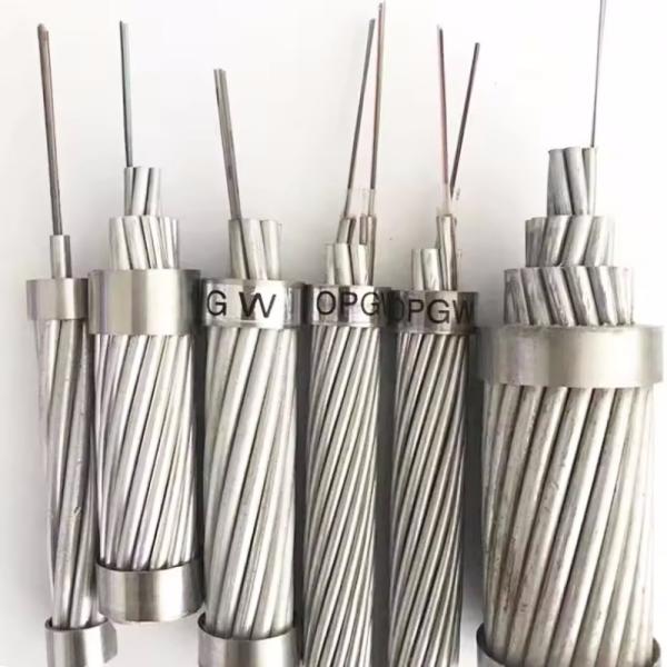 210 kN Opgw Fiber Optic Communication Cable with 20% Acs and Stainless Steel