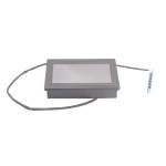 1024x768 Industrial Resistive Touch Screen Monitor 7 Inch Aluminum Bezel Front