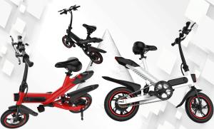 China 36v 10AH Lightweight Electric Bike , Adjustable Electric Commuter Bike 17.5kgs factory