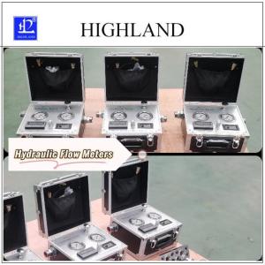 China HIGHLAND Portable Hydraulic Tester For Accurate Measurement Testing Hydraulic Flow Rate factory
