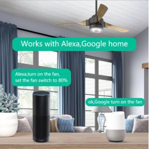 Glomarket Eu Standard Wifi Smart Ceiling Fan Switch With Touch Panel Interruptor