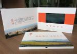 European Style 5inch LCD screen dynamic video brochure with A5 Print digital