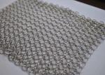 Custom Pan Stainless Steel Chainmail Scrubber 10mm Outside Diameter , Eco