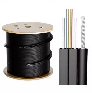 China GJYXFCH 4 Fibers FTTH Indoor Outdoor FRP Strength Member Optic Drop Cable factory