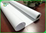 20# Inkjet Plotter Paper High Brightness FSC Certified For HP Printer Length